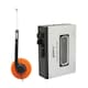 image 4 of Groov-e GVPS530SR Retro Series Personal Cassette Player/Recorder with Bluetooth - Silver