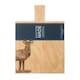 image 2 of The Just Slate Company Monarch Stag Medium Oak Serving Paddle