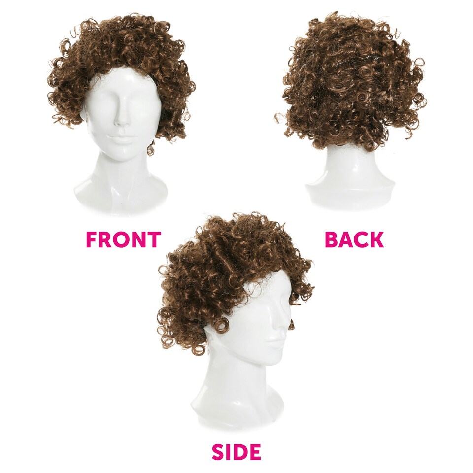 image 1 of Napoleon Dynamite Fancy Dress Wig & Glasses Set – 2000s Movie Costume Accessory for Adults N/A | One Size