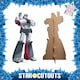 image 2 of Megatron Transformers Animation Lifesize Cardboard Cutout 194cm