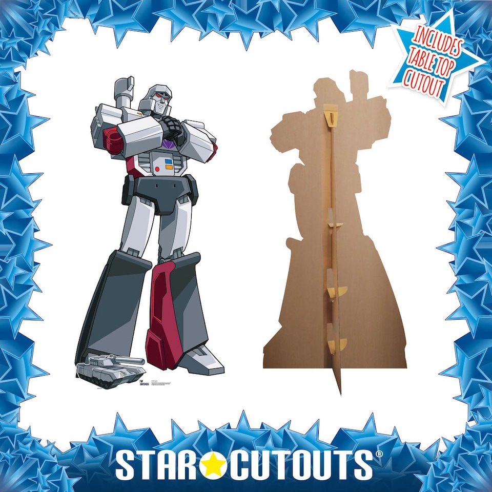 image 1 of Megatron Transformers Animation Lifesize Cardboard Cutout 194cm