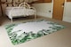image 3 of Green Botanical Leaves Designer Rug | Multi