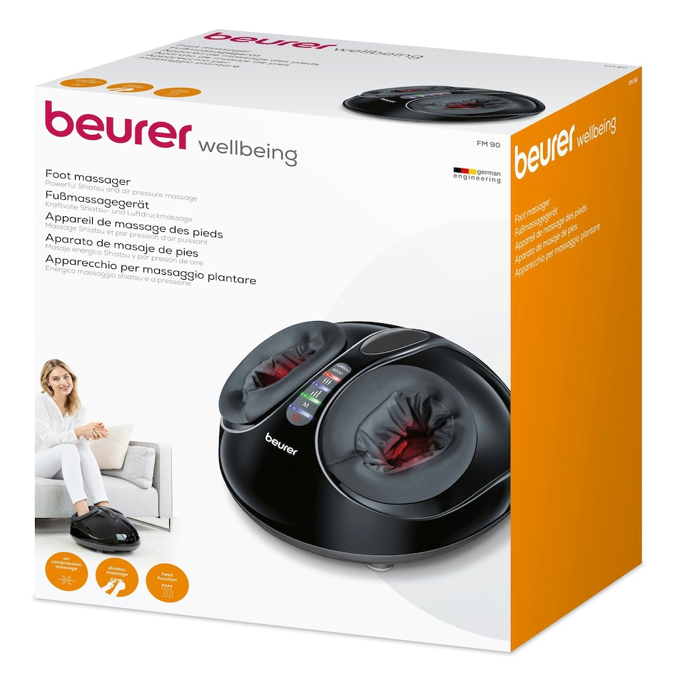 image 1 of Beurer FM90 Shiatsu Foot Massager