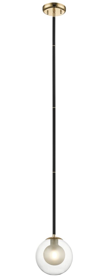 Remy 1 Light Ceiling Light Gold Black