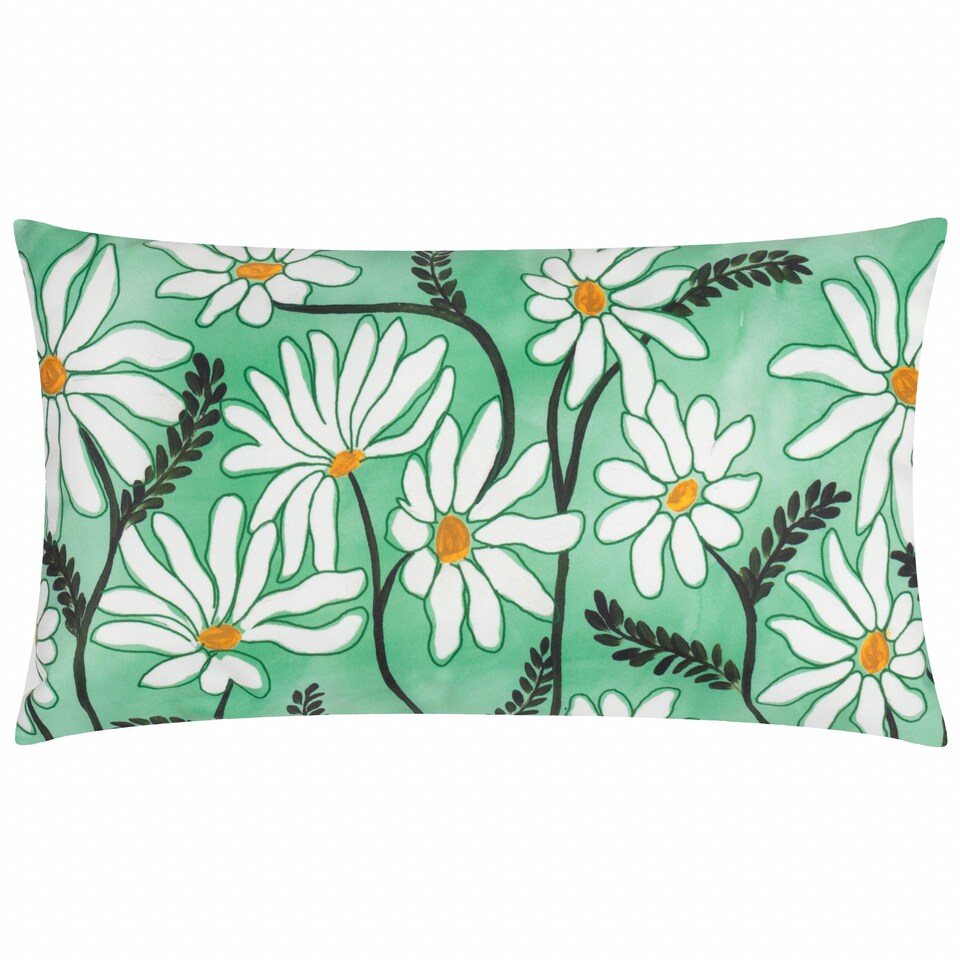 image 1 of Wylder Daisy Fields Floral Outdoor Cushion