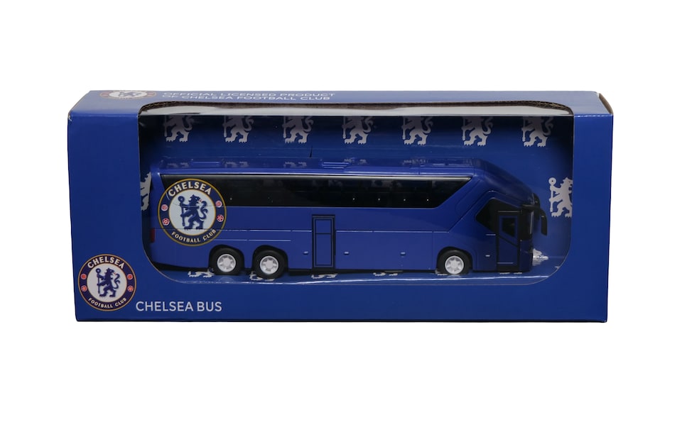 image 1 of Chelsea FC Bus Model Football Team Coach Toy