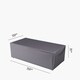 image 6 of Platinum AeroCover Waterproof and Breathable Ripstop Polyester Outdoor Bench Cover W250 x D100 x H70 cm