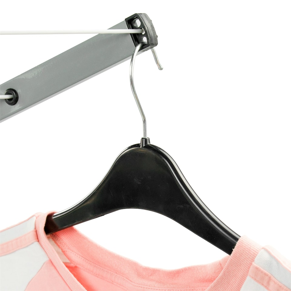image 1 of KCT 4 Arm Portable Rotary Washing Line - 16m Drying Area Silver