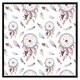 image 2 of Dreamcatcher and feather pattern (Picutre Frame) Brown | Oak | M