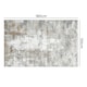 image 6 of Marlow Large Area Rug Washable Living Room Hallway Runner | Grey | 120x180cm