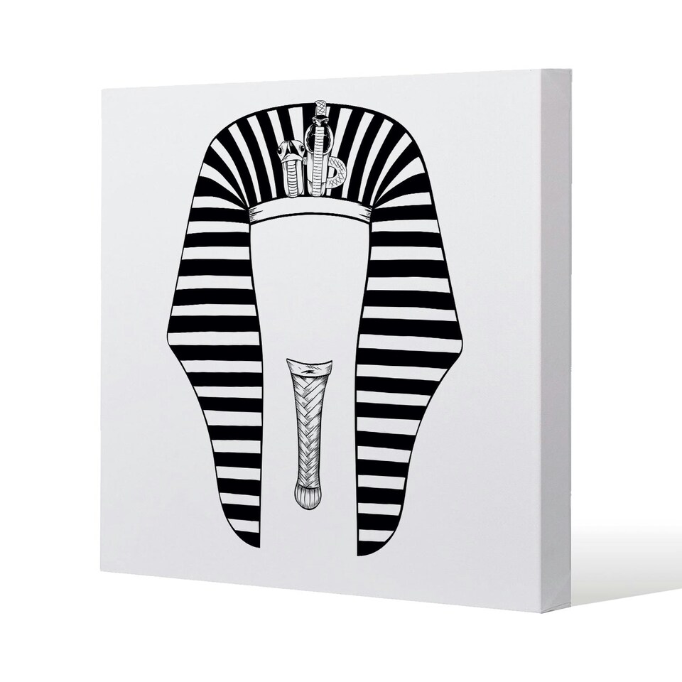 image 1 of Tutankhamun (Canvas Print) 127 x 127 x 4cm