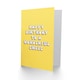 image 2 of Wonderful Encle Bright Fun Hippie Letters Birthday Card