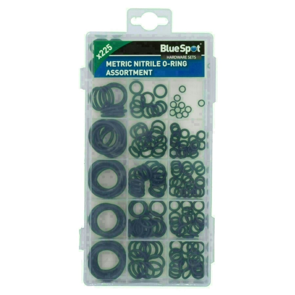 image 1 of Metric and Imperial Assorted Nitrile Rubber O-Rings Seals Plumbing Washers 450pc