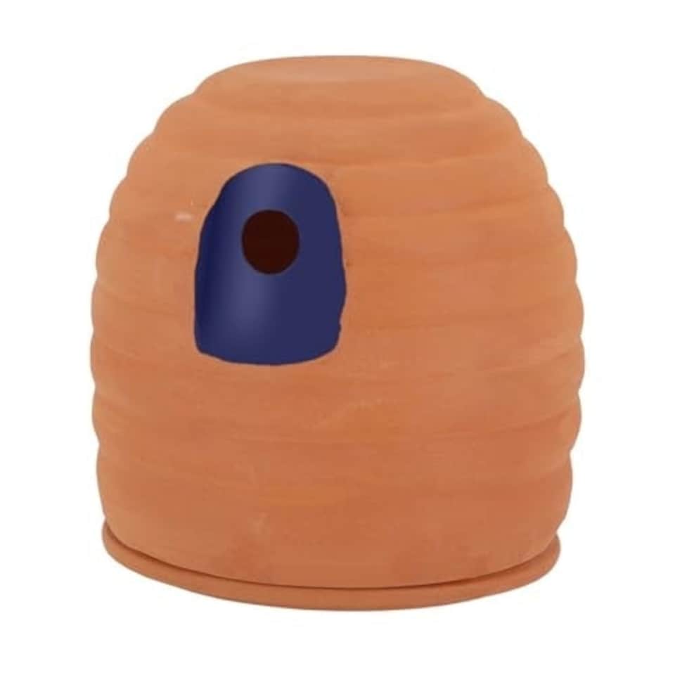 Small Bumble Bee Decorative Pot Brown