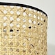 image 4 of Kona - Natural Rattan 25 cm Easy Fit Pendant Shades | Cream | Medium | 1
