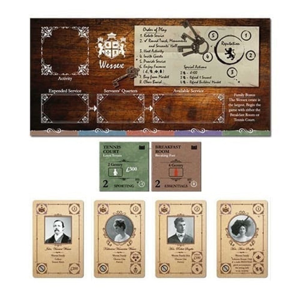 image 1 of Obsession Board Game: 2nd Edition Wessex Expansion