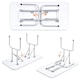 image 6 of Yaheetech 113.5 cm Wide Pet Grooming Table with Adjustable Height Black