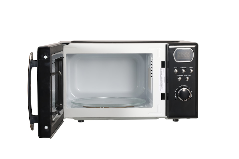 image 1 of Cookology Retro Microwave 800W Freestanding 20L - RETDD20BK Black