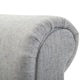 image 8 of HOMCOM Deluxe Linen Bed End Arm Bench Bedside Bench Footstool Home Decor