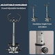 image 3 of HOMCOM Adjustable Twist Stepper Step Machine For Home Gym Aerobic Workout