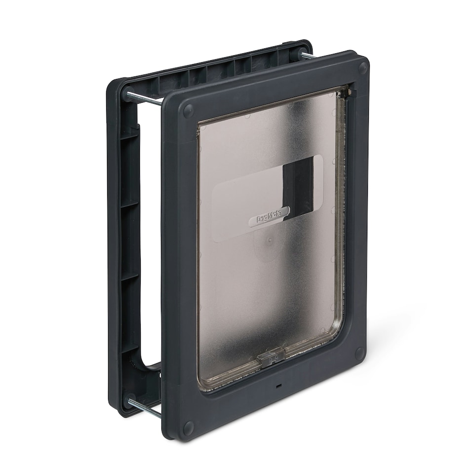 image 1 of Dog Mate Medium Dog Door – Grey (215G)
