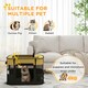 image 8 of PawHut Portable Dog Pen for Puppies, Rabbits, Kittens, Guinea Pigs - Yellow