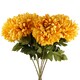 image 1 of Pack of 6 x 75cm Extra Large Reflex Chrysanthemum - Gold