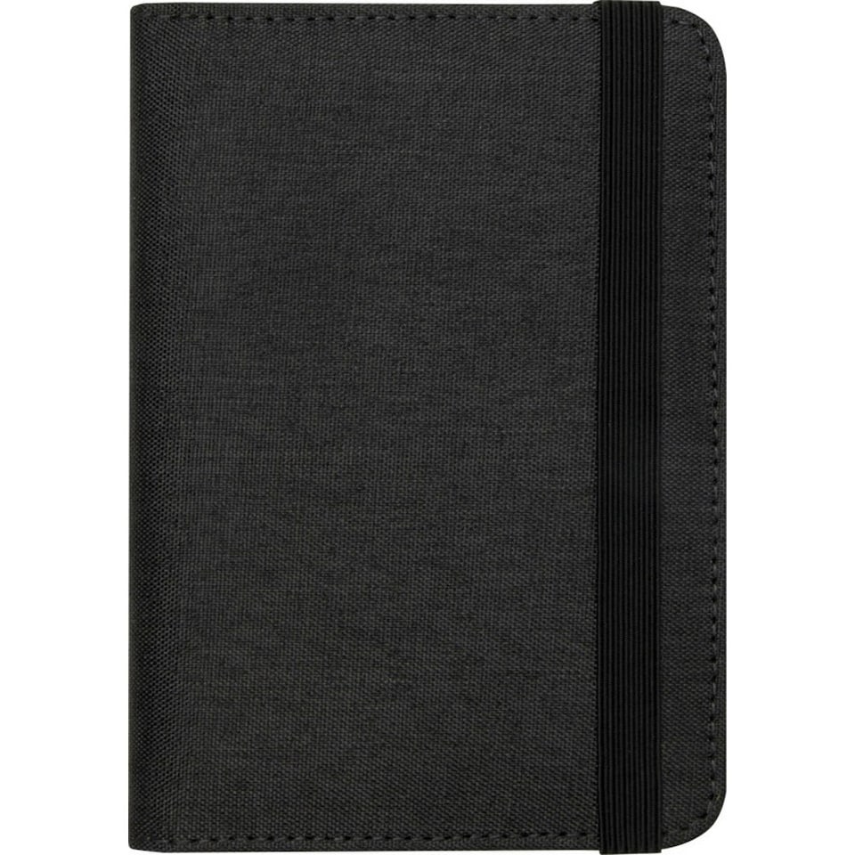 image 1 of Ross RPET Passport Cover - Heather Charcoal - One Size Grey