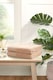 image 1 of Eden Weave Pure Cotton Bath Towels Set Of 2 | Brown | Mink | 2