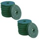 image 1 of 115mm 36 Grit Fibre Zirconium Oxide Abrasive Discs Sanding Grinding 100 Pack