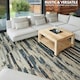 image 8 of NOVECRAFTO Self Adhesive Floor Planks | 36x5.98in (91.4x15.2cm) Each | Peel & Stick Vinyl Flooring | Stormwave Timber Design | Waterproof DIY Tiles | Brown | 2.78 sqm