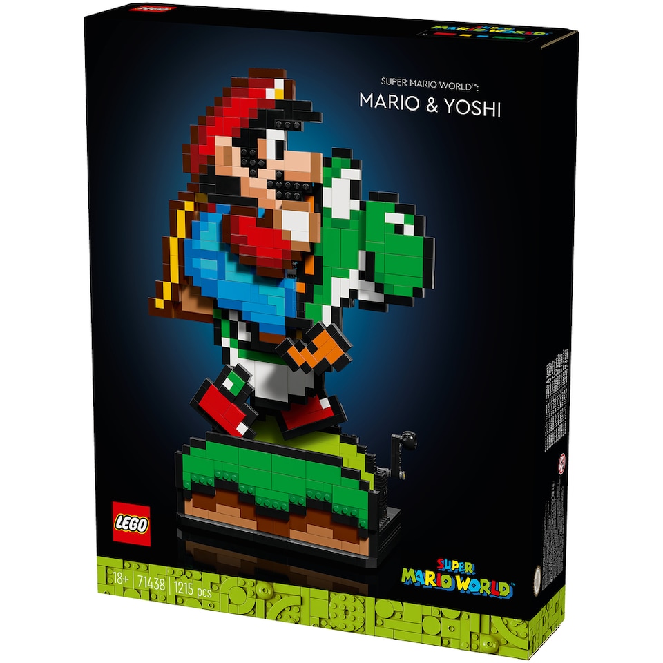 image 1 of LEGO Super Mario World Mario & Yoshi