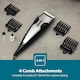 image 5 of GEEPAS Electric Hair Clipper – AC Mains Clipper/Trimmer with High Precision Ceramic Blades