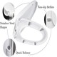 image 4 of Soft Close Toilet Seat | Easy To Install | Hygiene+ | Easy Clean | D shape