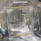 image 6 of Outsunny 6 x 2.5ft Polycarbonate Greenhouse Aluminium Green House