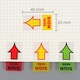 image 2 of Pack of 50 "Sign Here" Sticky Index