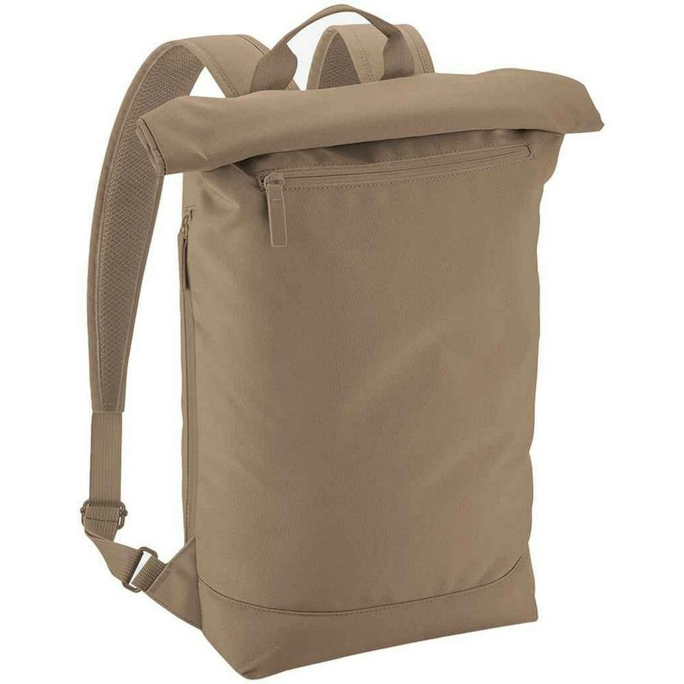 image 1 of Bagbase Simplicity Roll Top Backpack - Hazelnut - One Size