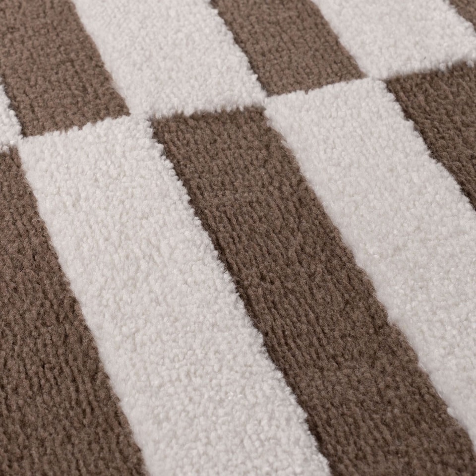 image 1 of The Rugs Loft Collection Striped Living Room Area Floor Rug and Runners Soft Pile