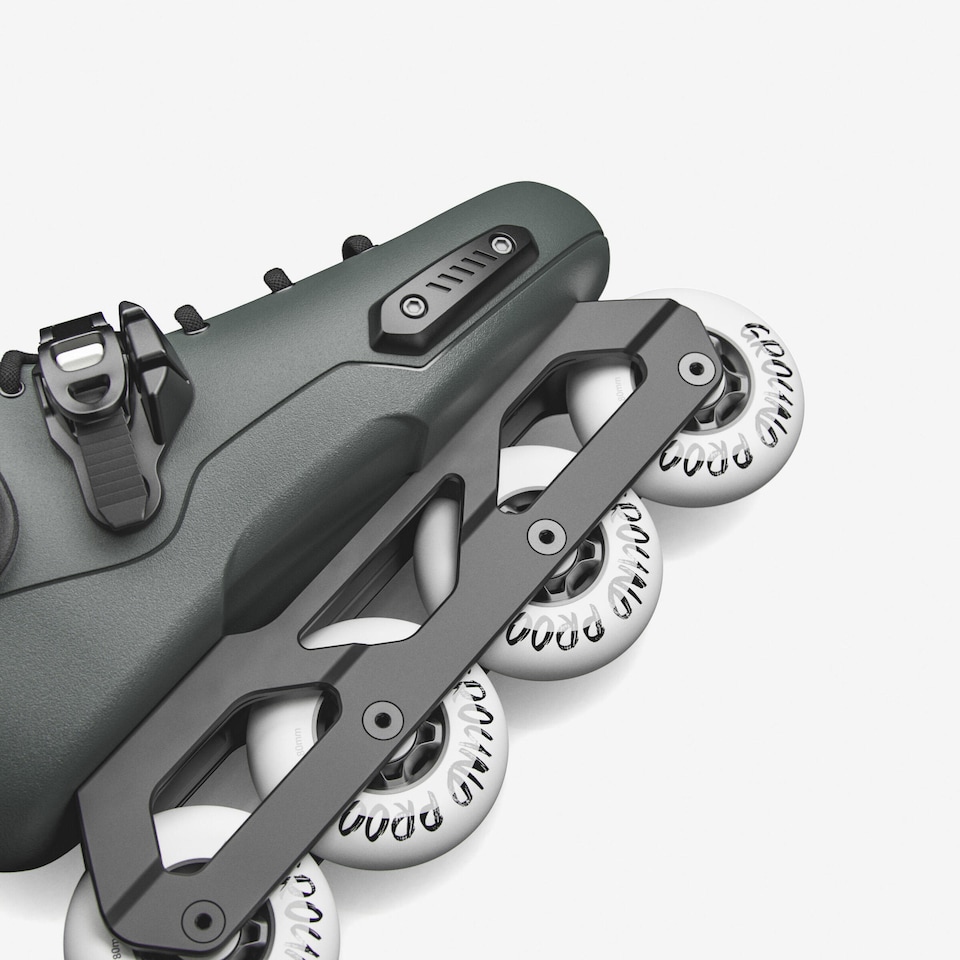 image 1 of Decathlon Inline skating FREESKATE Hardboot adult MF S 500