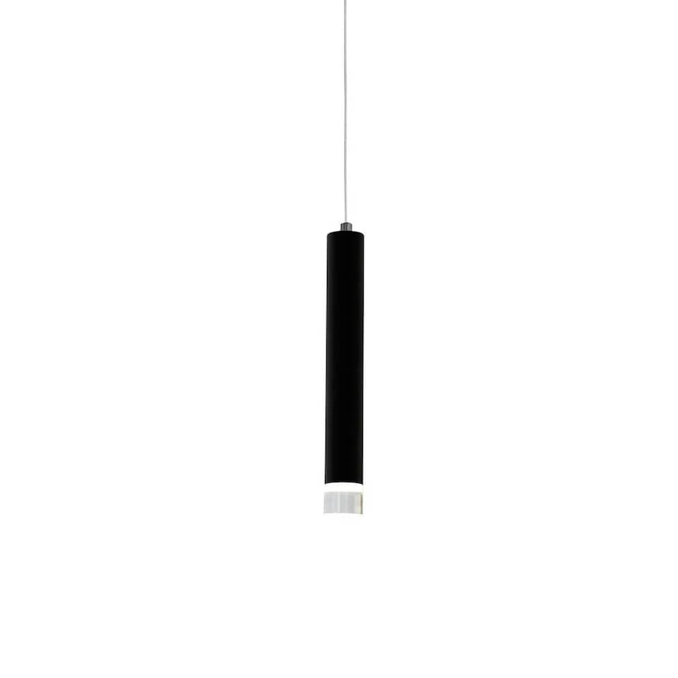 image 1 of Milagro Pendant Lamp Carbon 1X5W Led Black
