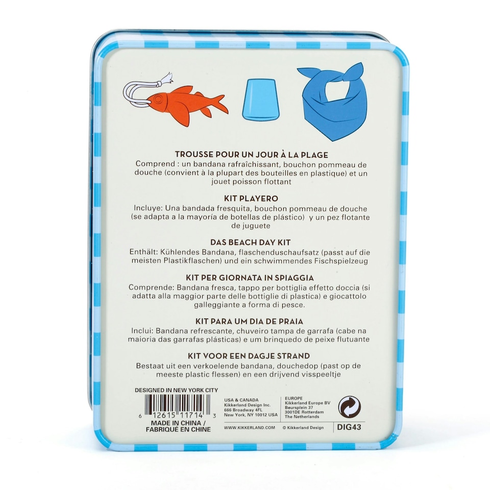 image 1 of Kikkerland Dog Beach Day All In One Kit