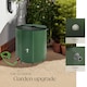 image 7 of Water Butt - tap and overflow protection, foldable weather resistant | Green | green | 81 x 81 x 100 cm | 1
