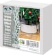 image 3 of St Helens Christmas Treet Skirt Rattan Style, White