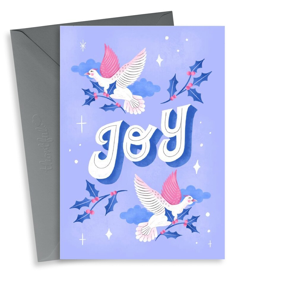 image 1 of Modern Joy Christmas Card