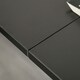 image 8 of HOMCOM L-Shaped Corner PC Desk Table w/ Drawer Home Office Workstation, Black