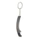 image 4 of FC Barcelona Official Football Sleek Bottle Opener Keyring - Silver/Blue - One Size