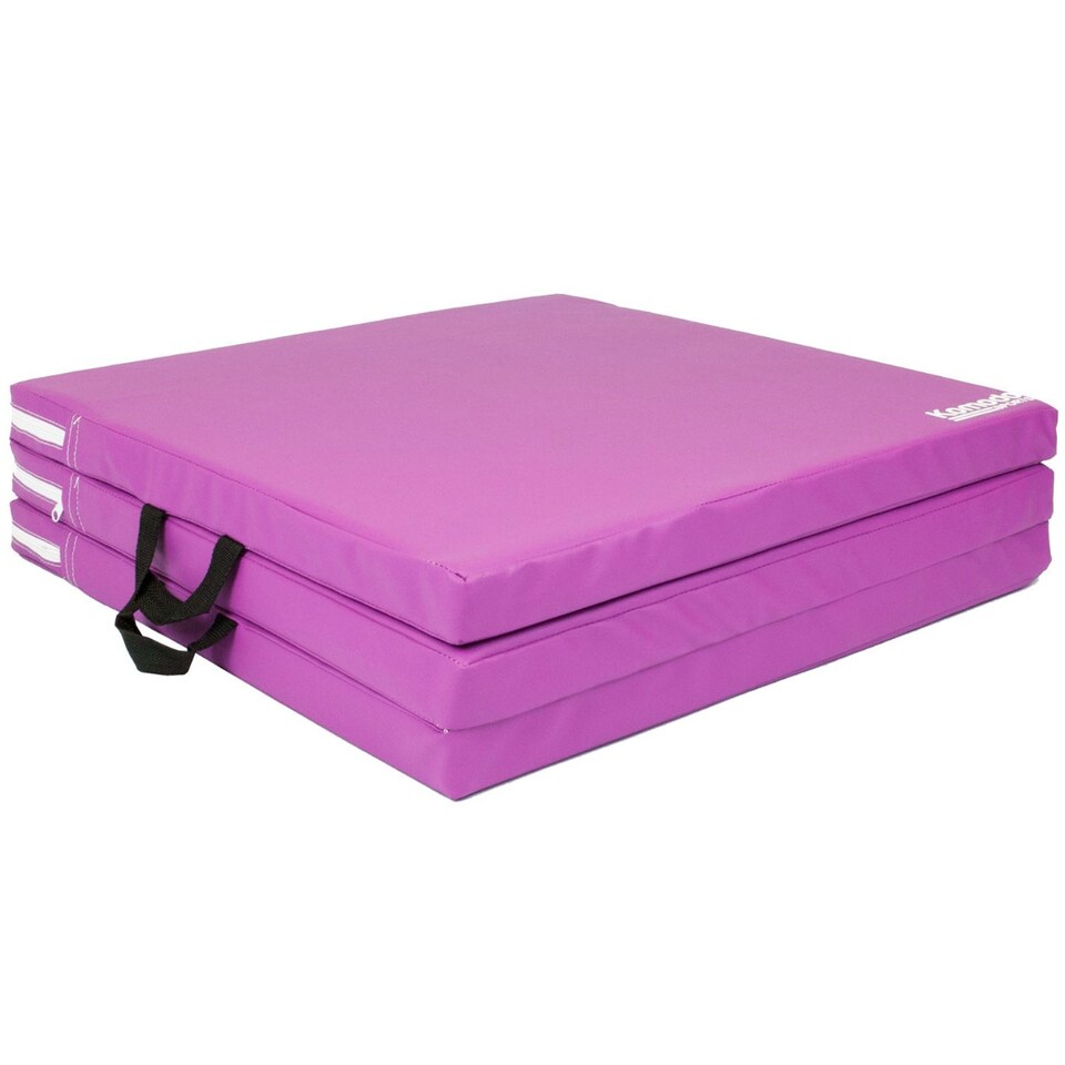 image 1 of Komodo Tri Folding Yoga Mat - Purple