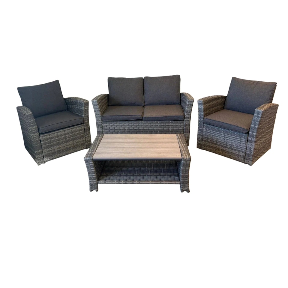 image 1 of The Wilmslow 4 Seat Rattan Sofa Lounge Set