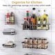 image 5 of 5 Pack Shower Caddy with Wall Stickers Rustproof No Drilling Stainless Steel Shower Caddy  Bathroom Storage Organizer