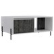 image 3 of Core Products Dallas White Coffee Table With Drawer, H40.0cm x W92.5cm x D55.0cm White